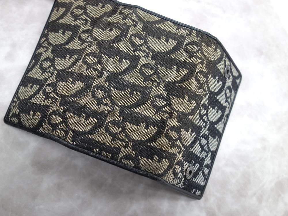 Christian Dior トロッター キーケース CHRISTIAN DIOR クリスチャンディオール トロッター柄 キー
