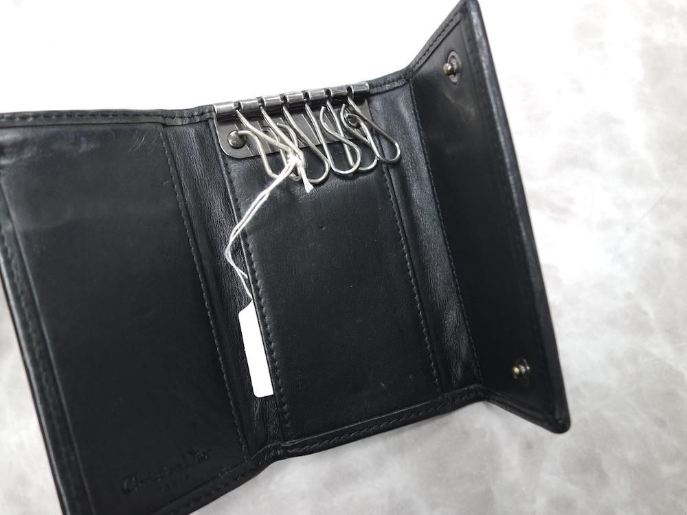 Christian Dior トロッター キーケース Vintage Christian Dior ディオール トロッター柄 キーケース