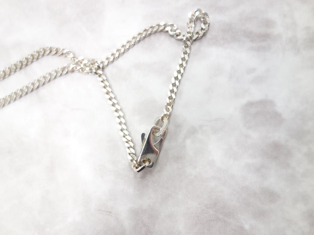ほぼ未使用 GUCCI グッチ シルバー925チェーンネックレス イタリア製 GUCCI グッチ Gロゴ チェーン ネックレス silver925 イタリア製