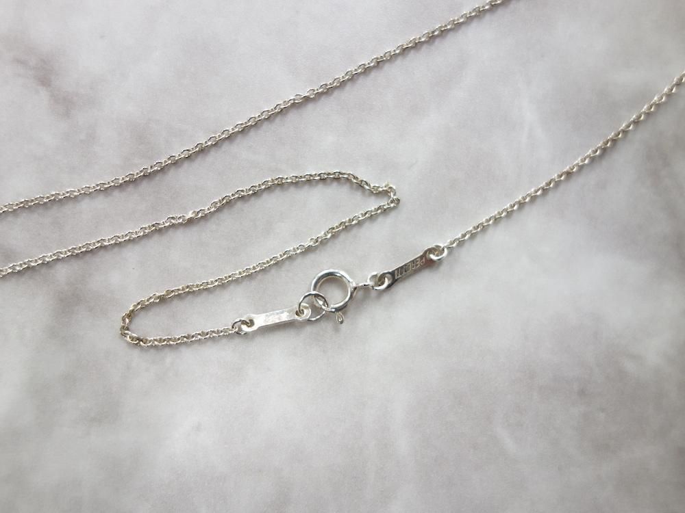<img class='new_mark_img1' src='https://img.shop-pro.jp/img/new/icons15.gif' style='border:none;display:inline;margin:0px;padding:0px;width:auto;' />Tiffany & Co  ƥեˡ եϡ ͥå쥹silver925  USED