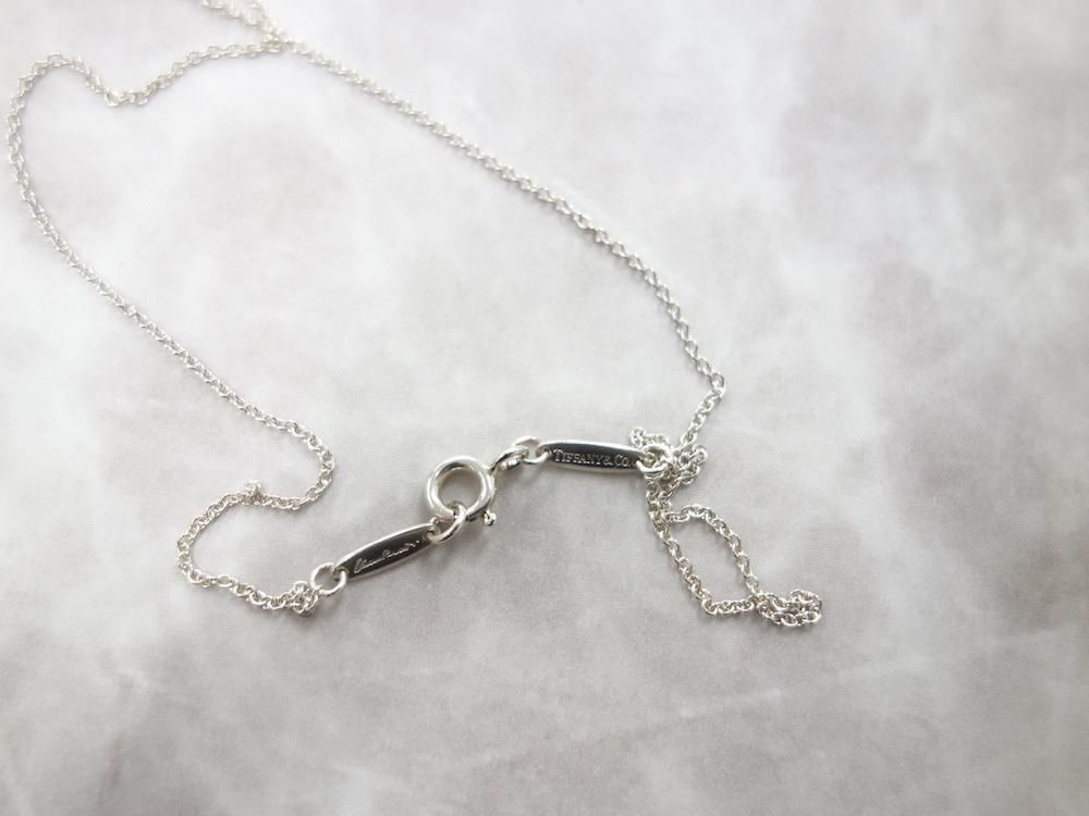 <img class='new_mark_img1' src='https://img.shop-pro.jp/img/new/icons15.gif' style='border:none;display:inline;margin:0px;padding:0px;width:auto;' />Tiffany & Co  ƥեˡ ֥롼  ͥå쥹silver925  USED