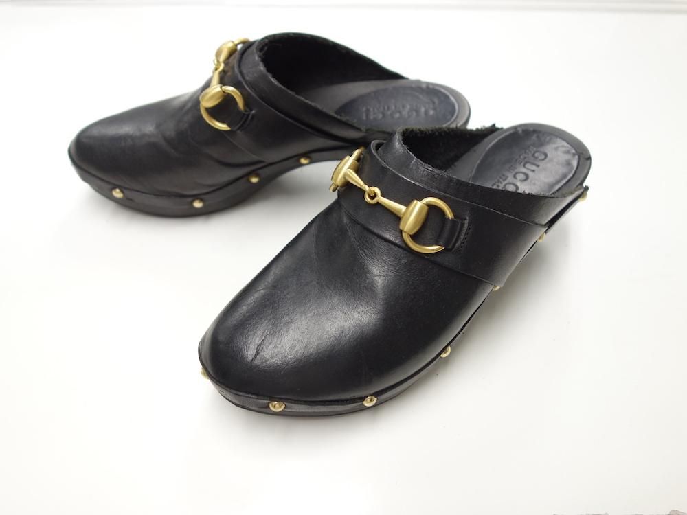 GUCCI イタリア製　ウールハット　sz L 年代物　オールドグッチ GUCCI - グッチ 80s 90s イタリア製 ウールブレンド オールド