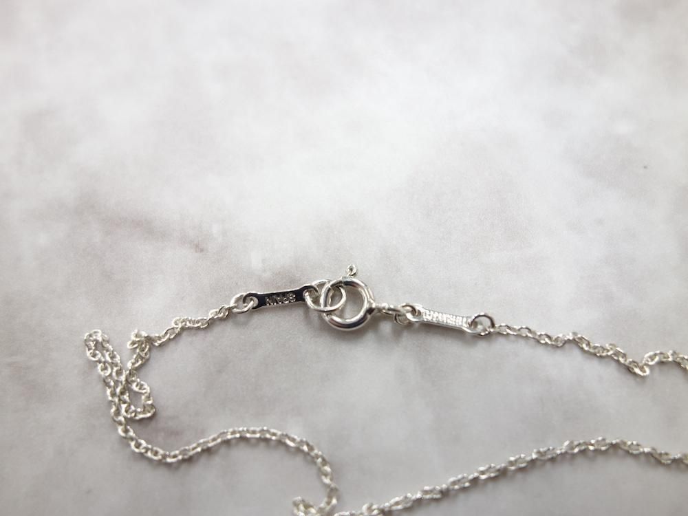 <img class='new_mark_img1' src='https://img.shop-pro.jp/img/new/icons15.gif' style='border:none;display:inline;margin:0px;padding:0px;width:auto;' />Tiffany & Co  ƥեˡ ץϡ ͥå쥹silver925  USED