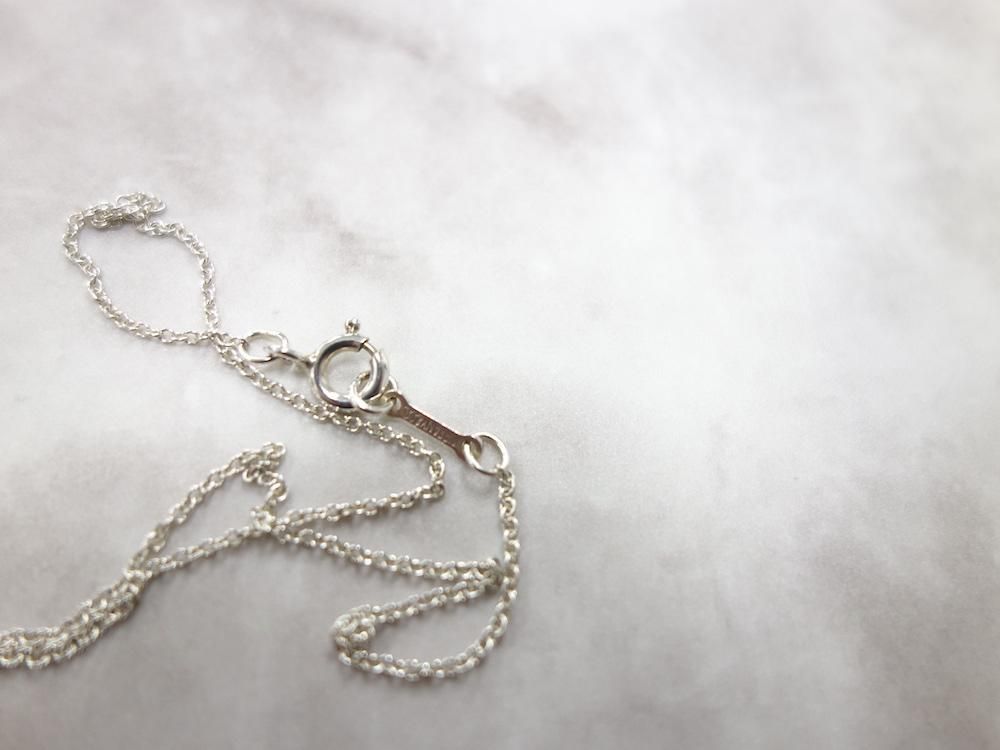 <img class='new_mark_img1' src='https://img.shop-pro.jp/img/new/icons15.gif' style='border:none;display:inline;margin:0px;padding:0px;width:auto;' />Tiffany & Co  ƥեˡ ӡϡȥͥå쥹silver925  USED