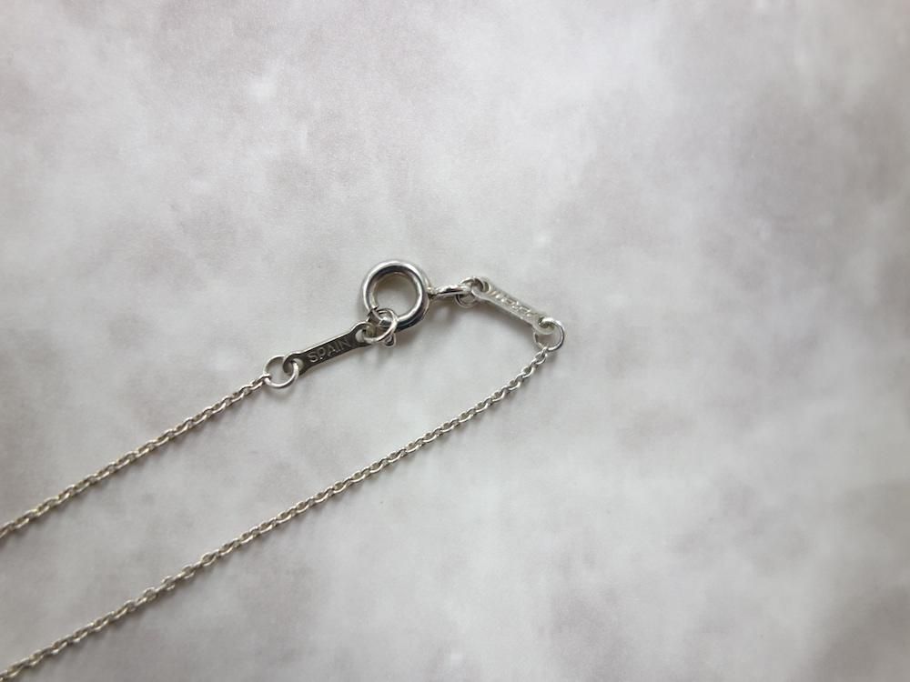 <img class='new_mark_img1' src='https://img.shop-pro.jp/img/new/icons15.gif' style='border:none;display:inline;margin:0px;padding:0px;width:auto;' />Tiffany & Co  ƥեˡ ץƥɥå ͥå쥹silver925  USED