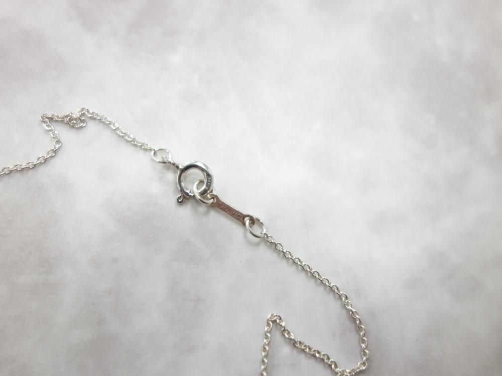 <img class='new_mark_img1' src='https://img.shop-pro.jp/img/new/icons15.gif' style='border:none;display:inline;margin:0px;padding:0px;width:auto;' />Tiffany & Co  ƥեˡ ӡ ͥå쥹silver925  USED