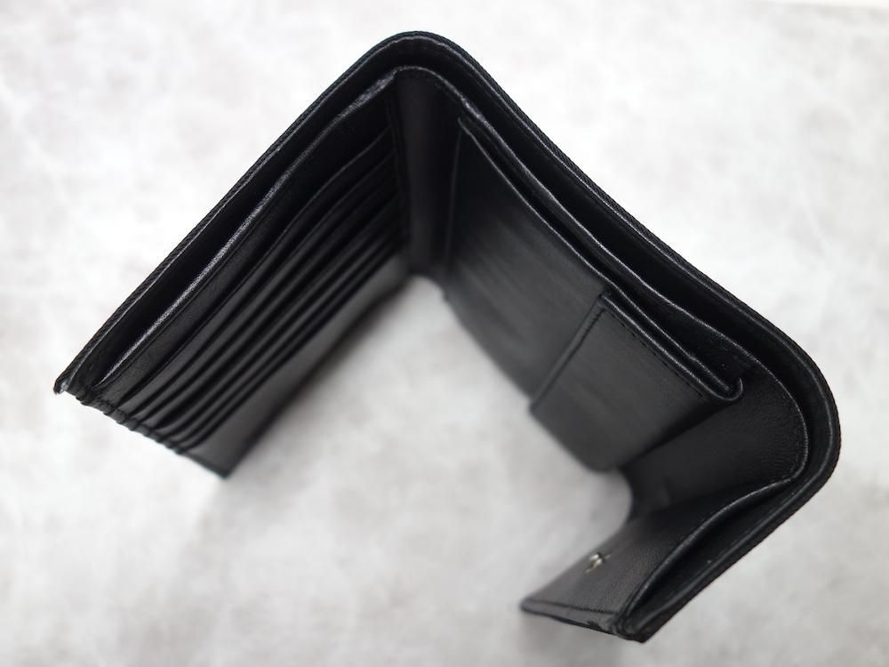 ＊あん＊PRADA ブラック ナイロン 三つ折り財布 美品 プラダ ナイロン レザー 三つ折り財布 ブラック - メルカリ