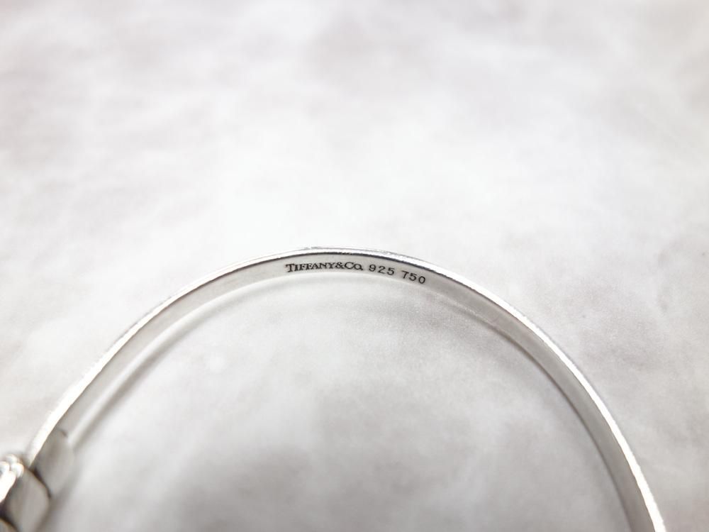 <img class='new_mark_img1' src='https://img.shop-pro.jp/img/new/icons15.gif' style='border:none;display:inline;margin:0px;padding:0px;width:auto;' />Tiffany & Co  ƥեˡ  եå Х󥰥롡silver925 18K 750 USED