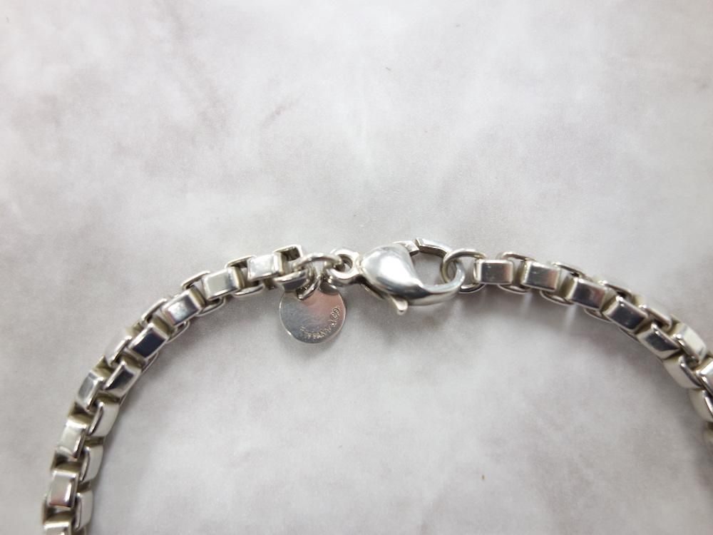 <img class='new_mark_img1' src='https://img.shop-pro.jp/img/new/icons15.gif' style='border:none;display:inline;margin:0px;padding:0px;width:auto;' />Tiffany & Co  ƥեˡ ٥ͥ ֥쥹å silver925 USED #2