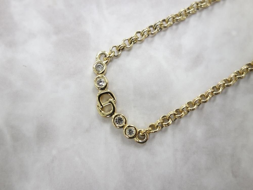 <img class='new_mark_img1' src='https://img.shop-pro.jp/img/new/icons15.gif' style='border:none;display:inline;margin:0px;padding:0px;width:auto;' />Vintage Christian Dior ꥹǥ  ͥå쥹 USED