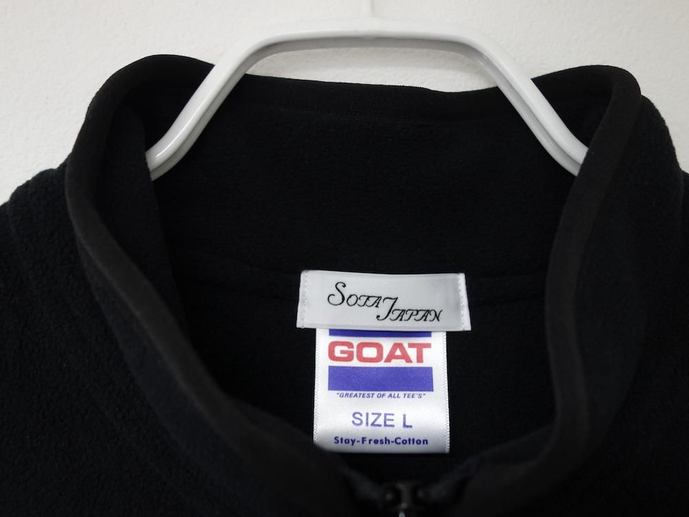 <img class='new_mark_img1' src='https://img.shop-pro.jp/img/new/icons15.gif' style='border:none;display:inline;margin:0px;padding:0px;width:auto;' />SOTA JAPAN DOUBLE PILE FLEECE HALF ZIP PULLOVER