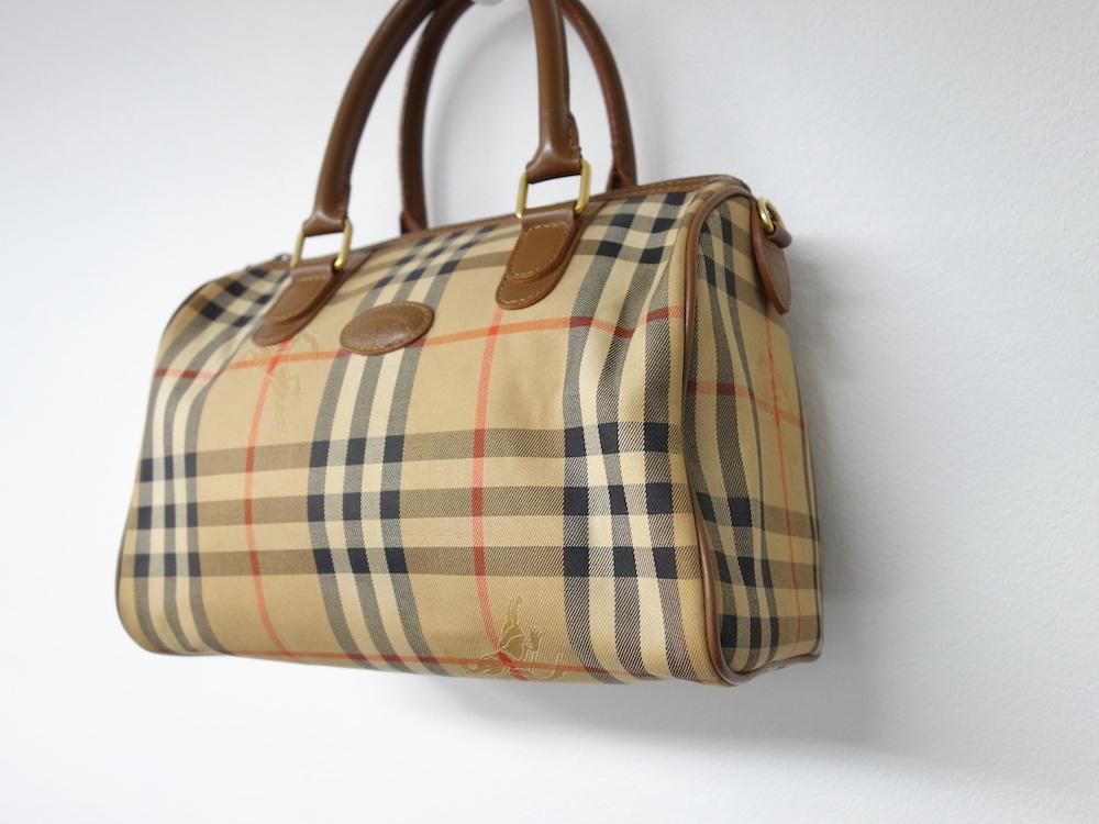 <img class='new_mark_img1' src='https://img.shop-pro.jp/img/new/icons15.gif' style='border:none;display:inline;margin:0px;padding:0px;width:auto;' />Vintage BURBERRYS СХ꡼ 饷ååߥ˥ܥȥХå USED