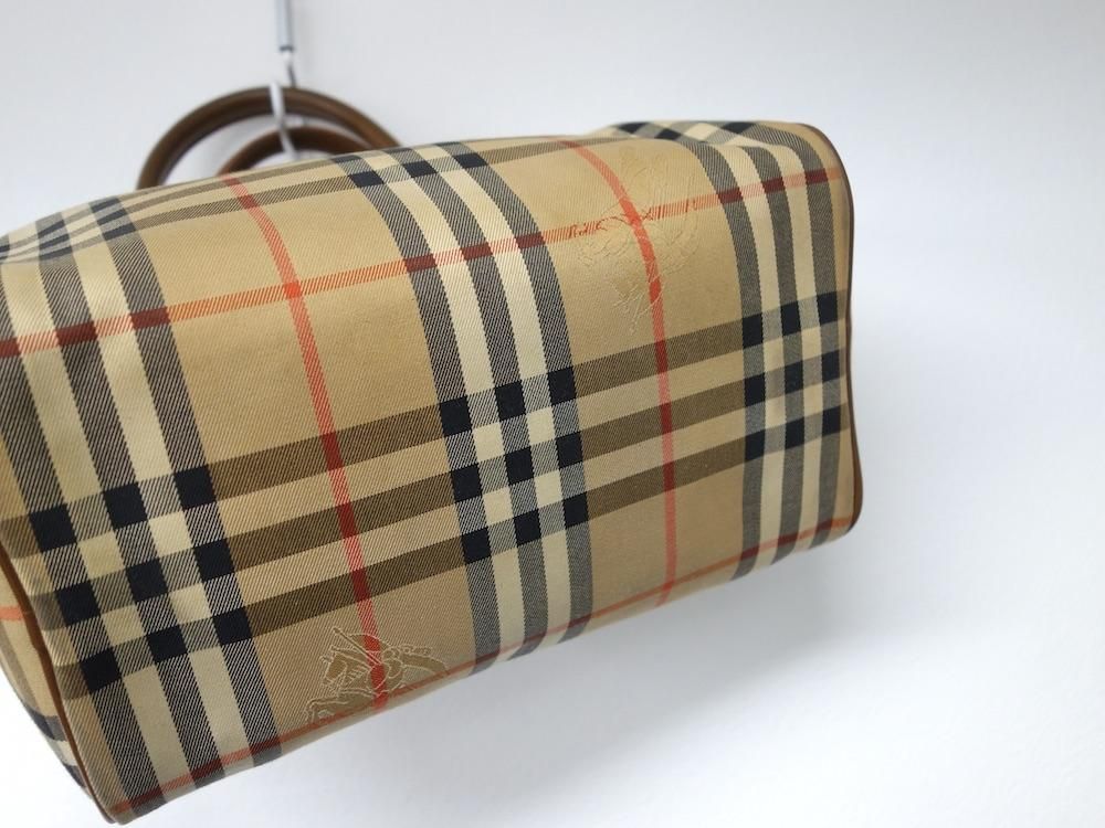 <img class='new_mark_img1' src='https://img.shop-pro.jp/img/new/icons15.gif' style='border:none;display:inline;margin:0px;padding:0px;width:auto;' />Vintage BURBERRYS СХ꡼ 饷ååߥ˥ܥȥХå USED