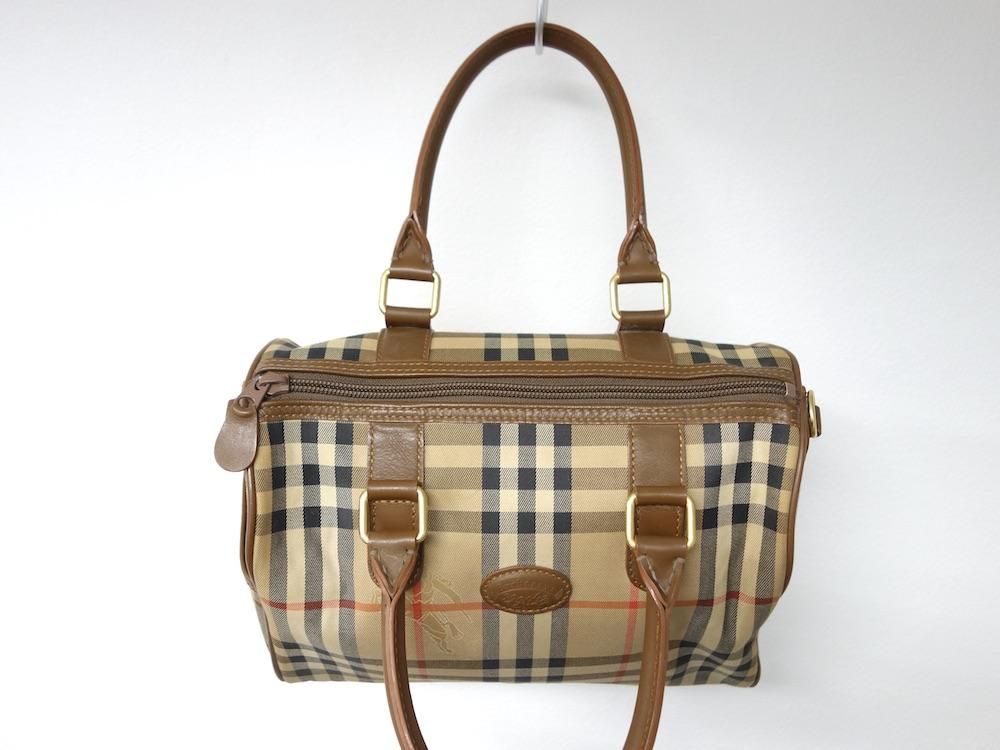 <img class='new_mark_img1' src='https://img.shop-pro.jp/img/new/icons15.gif' style='border:none;display:inline;margin:0px;padding:0px;width:auto;' />Vintage BURBERRYS СХ꡼ 饷ååߥ˥ܥȥХå USED