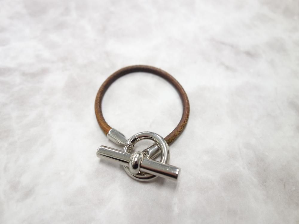 箱付き✨HERMES エルメス グレナン ブレスレット ブラウン HERMES（エルメス） ブレスレット Glenan Double Tour グレナン ドゥ