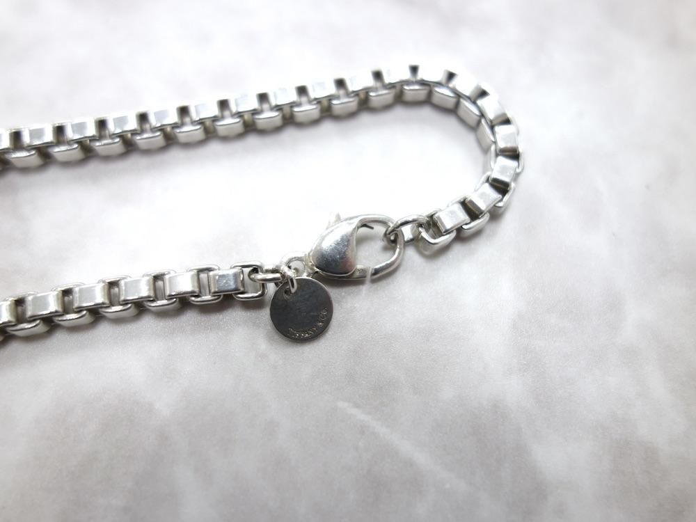 <img class='new_mark_img1' src='https://img.shop-pro.jp/img/new/icons15.gif' style='border:none;display:inline;margin:0px;padding:0px;width:auto;' />Tiffany & Co  ƥեˡ ٥ͥ ֥쥹å silver925 USED #2