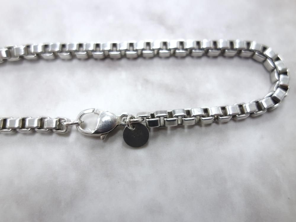 <img class='new_mark_img1' src='https://img.shop-pro.jp/img/new/icons15.gif' style='border:none;display:inline;margin:0px;padding:0px;width:auto;' />Tiffany & Co  ƥեˡ ٥ͥ ֥쥹å silver925 USED #2