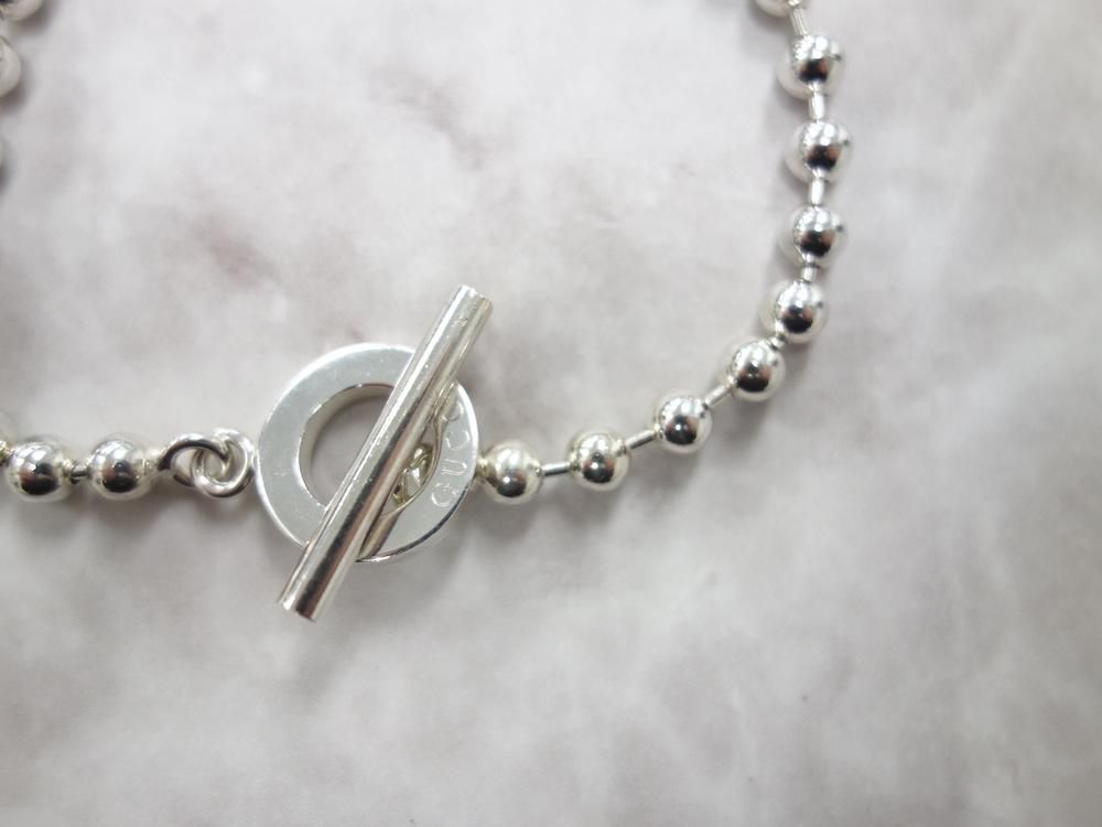 <img class='new_mark_img1' src='https://img.shop-pro.jp/img/new/icons15.gif' style='border:none;display:inline;margin:0px;padding:0px;width:auto;' />GUCCI å  ܡ ֥쥹å silver925 ꥢ #3 USED