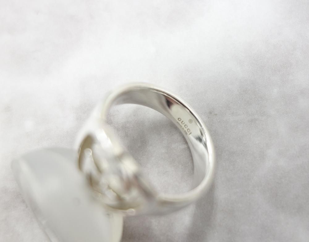 <img class='new_mark_img1' src='https://img.shop-pro.jp/img/new/icons15.gif' style='border:none;display:inline;margin:0px;padding:0px;width:auto;' />GUCCI å ֥å 󥰡silver925 ꥢ  15 USED 