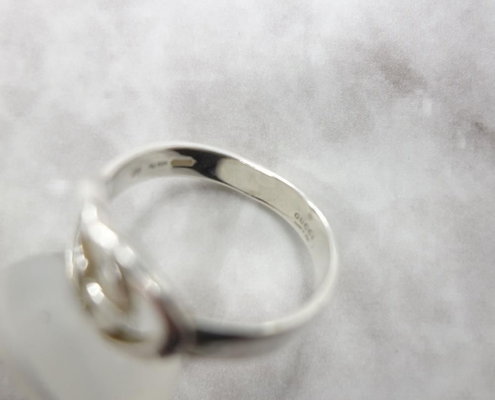 <img class='new_mark_img1' src='https://img.shop-pro.jp/img/new/icons15.gif' style='border:none;display:inline;margin:0px;padding:0px;width:auto;' />GUCCI å ֥å 󥰡silver925 ꥢ  25 USED 