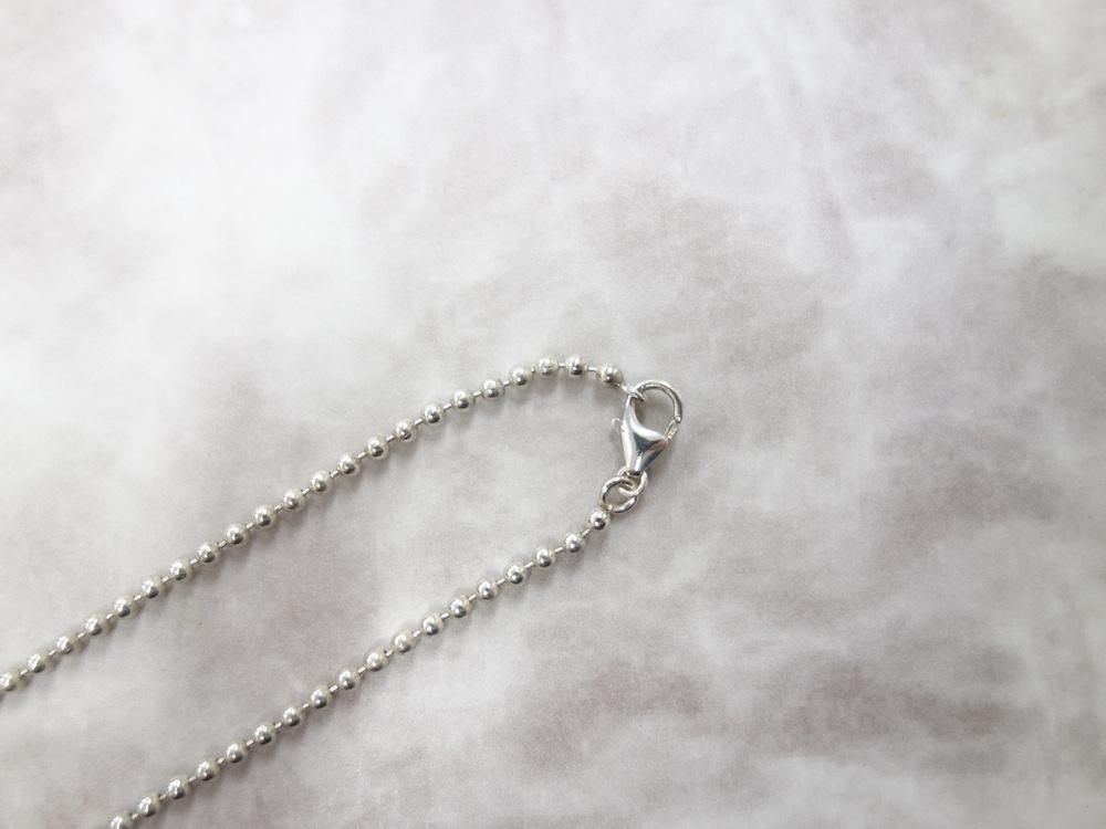 <img class='new_mark_img1' src='https://img.shop-pro.jp/img/new/icons15.gif' style='border:none;display:inline;margin:0px;padding:0px;width:auto;' />Tiffany & Co  �ƥ��ե��ˡ� �����ޥ󥯥������ͥå��쥹��silver925  USED