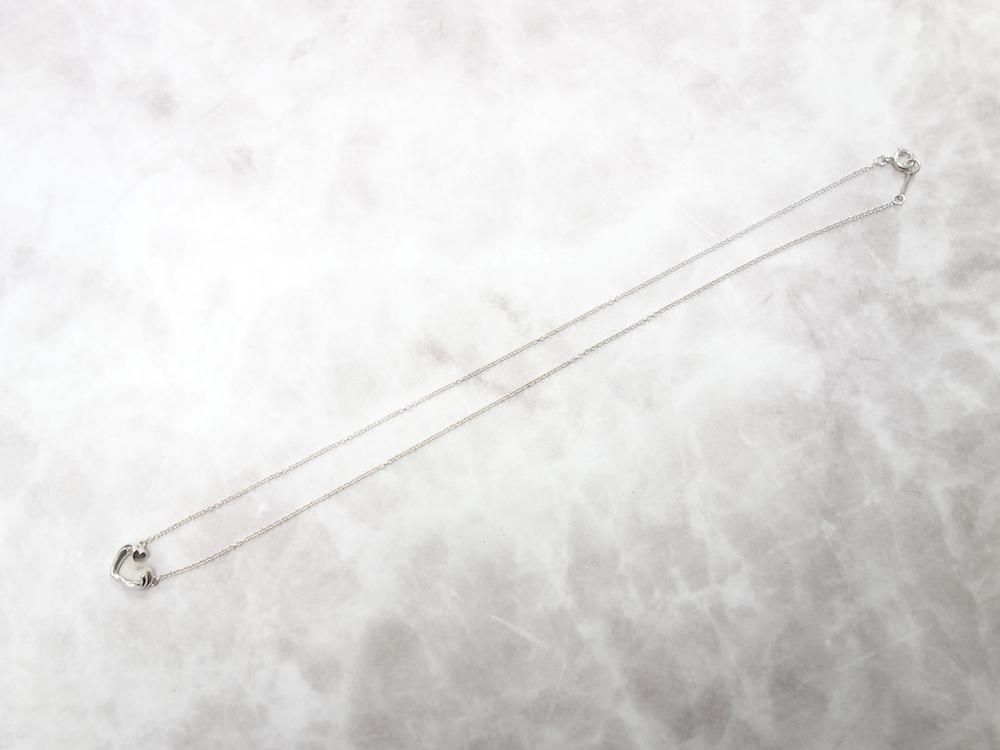 <img class='new_mark_img1' src='https://img.shop-pro.jp/img/new/icons15.gif' style='border:none;display:inline;margin:0px;padding:0px;width:auto;' />Tiffany & Co  �ƥ��ե��ˡ� �ƥ���ͥ��ϡ��� �ͥå��쥹��silver925  USED