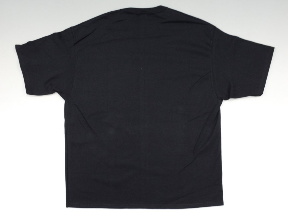 海外企画 Champion 7oz Heritage Jersey Tee　ヘヴィウェイトTシャツ black