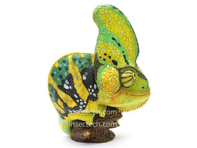 動物の惑星】エボシカメレオン（グリーン） フィギュア - 昆虫採集