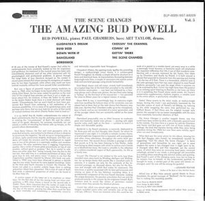 BUD POWELL: AMAZING / The Scene Changes: The Amazing Vol. 5(LP