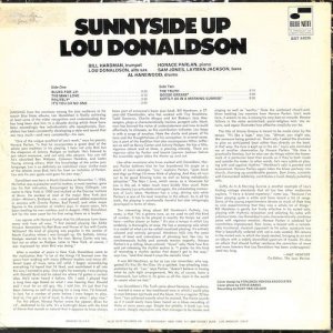 LOU DONALDSON / Sunny Side Up(LP) - レコード買取＆販売のだるまや