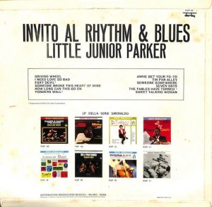 245204 JUNIOR PARKER， LITTLE / Invito Al Rhythm & Blues(LP)-