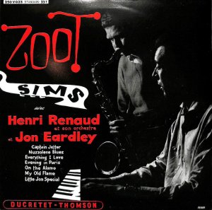 ZOOT SIMS / Ducretet Thomson: Et Jon Eardley Jouent Avec Henri Renaud(LP) -  レコード買取＆販売のだるまや