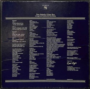 DON SEBESKY / Giant Box(LP) - レコード買取＆販売のだるまや