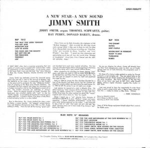 JIMMY SMITH / At The Organ Vol. 1: A New Star A New Sound(LP