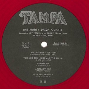 MARTY PAICH QUARTET / Featuring Art Pepper(LP) - レコード買取