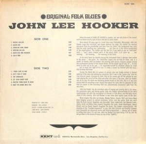 JOHN LEE HOOKER / Original Folk Blues(LP) - レコード買取＆販売の