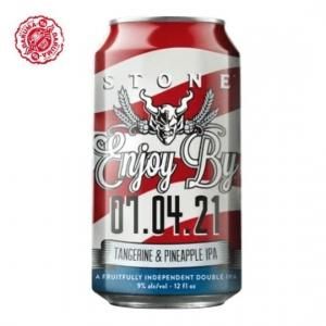 ビール大好き　4 Stone Enjoy By 07.04.21 Tangerine & Pineapple IPA