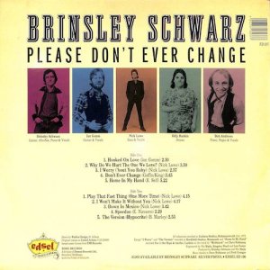 BRINSLEY SCHWARZ / Please Don't Ever Change(LP) - レコード買取