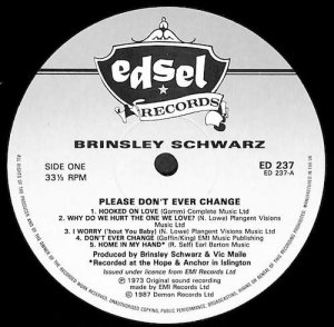 BRINSLEY SCHWARZ-Please Don´t Ever Change (UK オリジナル「ステレオ