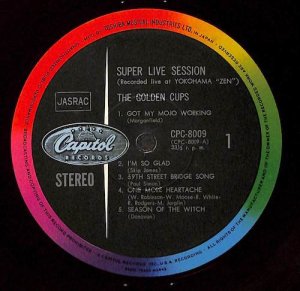 ゴールデン・カップス: GOLDEN CUPS / Super Live Session(LP