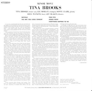 TINA BROOKS / Minor Move(LP) - レコード買取＆販売のだるまや