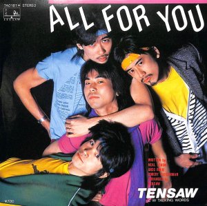 テンソー: TENSAW / All For You / Talking Words(7