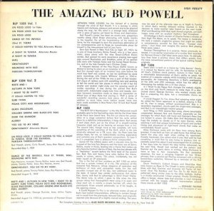 BUD POWELL / The Amazing Bud Powell Vol. 1(LP) - レコード買取