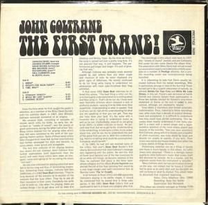 JOHN COLTRANE / The First Trane(LP) - レコード買取＆販売の