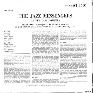 ART BLAKEY & THE JAZZ MESSENGERS / At The Cafe Bohemia Vol. 2(LP