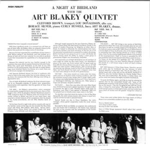 ART BLAKEY QUINTET / A Night At Birdland Vol. 2(LP) - レコード買取