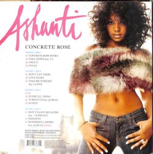 CD ashanti DVD てこずっ アシャンティ concrete rose