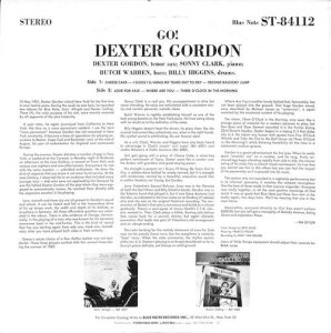 DEXTER GORDON / Go(LP) - レコード買取＆販売のだるまや