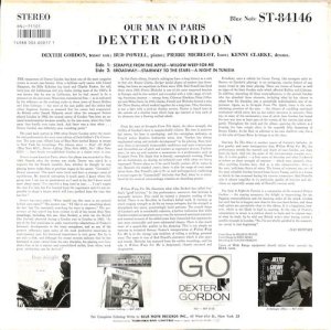 DEXTER GORDON / Our Man In Paris(LP) - レコード買取＆販売のだるまや