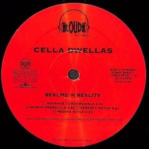 レア盤★Cella Dwellas Realms 'N Reality レコード Cella Dwellas CD Realms 'N Reality - Rare 90's Rap Hip-Hop